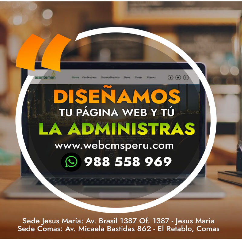 pagina web administrable